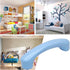 2pcs Ceramic Cabinet Pulls Blue Drawer Knobs, Arch Shaped Dresser Knobs 3-3/4 Inch Cute Kitchen Cabinet Pull Handles, Small Vanity Knobs Hardware ...