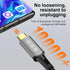USB4 Cable, with Thunderbolt 4 Cable, 240 W Charging Cable, 40 Gbps Data Cable, 8K @ 60Hz 4K120Hz HDR, PD3.1, USB C to USB C Cable, for Hub, Dock ...