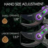 8.46" Bypass Pruning Shears Teflon Coating Blade Hand Size Adjustment Garden Hand Pruner Internal Spring Heavy Duty Anvil Effort-saving Ergonomica...