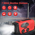 Solar Emergency Hand Crank Weather Radio, Portable Self Powered NOAA AM/FM Radios with SOS Alarm LED Flashlight 2000mAh Smart Phone USB Charger fo...