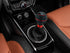Abfer 5 Speed Shift Knobs Leather Shifter Knob Car Gear Shifting Lever Extension Fit Most Automatic Manual Vehicle (Red Line)...