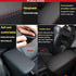 Leegi AAGIILEEYO Jeep Armrest Box Cover,1pc Black with Red Center Console Cover Fit for 2017 2018 2019 Jeep Cherokee...