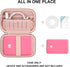 Hard Carrying Case for KODAK Step Color Instant Photo Printer, Wireless Bluetooth Portable Smartphone Printer, Zipper Mesh Pocket for USB Cable, P...
