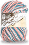 Lily Sugar'n Cream Super Size Ombres Yarn, 3 oz, Coral Seas Ombre, 1 Ball......