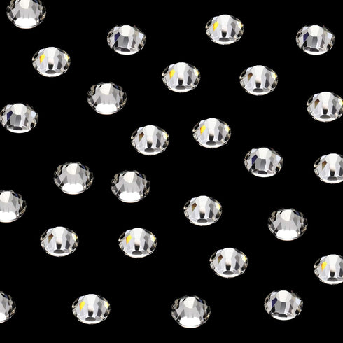 Maitys 2880 Pcs SS20/ 4.8mm Clear Flat Back Crystal Rhinestones Round Beads Glass Diamond Gems for DIY Nail Art, Craft Glue Fix, Makeup Decoration...