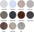 1 Sheet/54Pcs 20mm Wooden Furniture Accessories Self Adhesive PVC Material Decoration Furniture Cabinet Screw Cap Covers Hole Stickers (Light Whit...