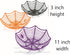 Fun Express Plastic Spider Web Spiderweb Halloween Candy Bowls - 3 Piece Set...