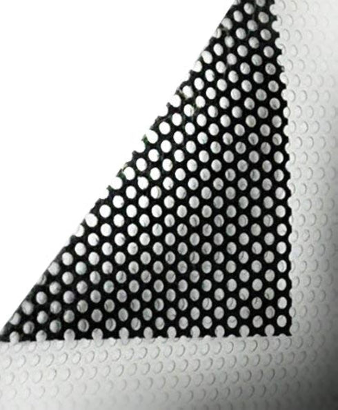 One-Way Perforated Vinyl Privacy Window Film Adhesive Glass Wrap Roll (0.5ft x 54 Inches)...