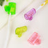 4 Pack Colorful Toothbrush Head Covers - Portable & Durable Brush Pod Cases with Protective Caps, Ideal for Travel, Camping, Bathroom, School, Eas...