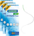 RAZOKO Dental Floss for Braces, 3 in 1 Ultimate Floss Pre-Cut Strands, 60 Count (Pack of 3)...
