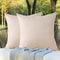OTOSTAR Pack of 2 Waterproof Outdoor Indoor Throw Pillow Covers 20x20 Inch Garden Decorative Pillow Covers Square Pillowcases Outdoor Patio Cushio...
