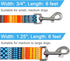 MayPaw 6FT Nylon Dog Leash Printing Floral Pattern Colorful Pet Leash for Puppy Small Medium Large Dogs...