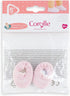 Corolle Baby Doll Pink Slippers Outfit Accessory - Mon Premier Poupon Clothing and Accessories fit 12" Dolls, for kids ages 18 months and up...