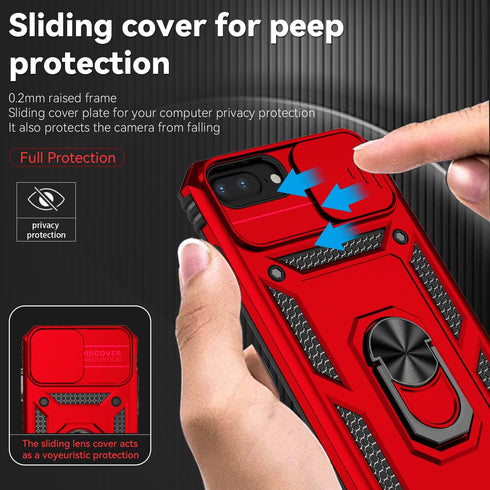 SunStory for iPhone 8/7/6 Plus Case with HD Screen Protector & Slide Camera Cover & Kickstand,iPhone 7 Plus Phone Case, iPhone 8 Plus Phone Case [...