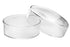 EISCO Petri Dish, 2" (50mm) - Beaded Edges Easy to Sterilize for Repeated Use Borosilicate Glass- Eisco Labs...