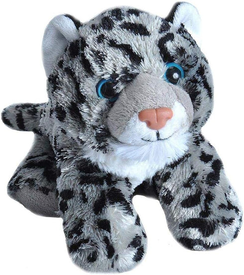 Wild Republic Snow Leopard Plush, Stuffed Animal, Plush Toy, Gifts for Kids, Hug’Ems 7...