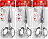 SINGER 6-1/2 inch Craft Scissors with Comfort Grip, Set of 3...