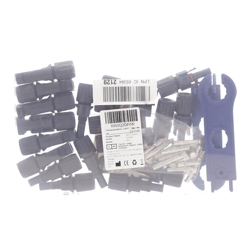 10 Pair Solar Connectors with 2 Spanners ,1000V 30A Male/Female IP67 Waterproof Solar Panel Plug...