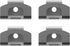 DEWALT Tool Organizer, Hooks For Power Tools, 4 Pieces, DEWALT Workshop Storage System Compatible (DWST82818)...