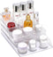 acDesign 5-Piece Stackable Clear Drawer Organizer Set, 5-Size Vanity Drawer Organizers, Plastic Desk Drawer Organizer Trays for Bedroom, Kitchen, ...