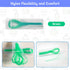 70 Count Dental Floss Threaders for Braces, Bridges, and Implants, Orthodontic Floss Needle Threaders, Traction Device for Teeth Correction, Denta...