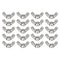 uxcell 5/16"-18 Wing Nut 25 Pcs, 304 Stainless Steel Butterfly Wing Nuts Fasteners Parts Hand Twist Tighten Wing Nuts for Machinery Electronic Equ...