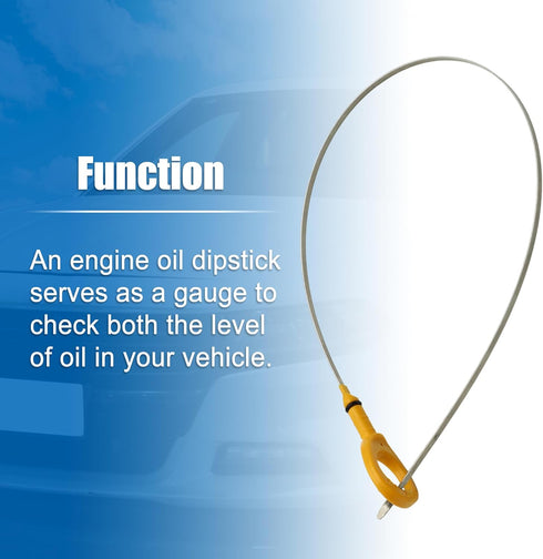 uxcell 1 Pcs Engine Oil Dipstick Engine Oil Fluid Level Dipstick for Toyota Corolla XRS 2.4L L4 Gas 2009 2010 No.153010H050...