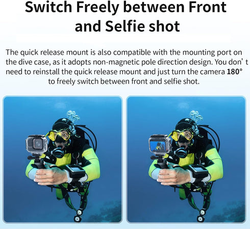 Waterproof Case Underwater Dive Case Protective Shell for Insta360 Ace Pro Action Camera 60M/197FT Diving Housing Cover Shell...