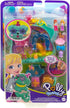 Polly Pocket Compact Playset, Doggy Birthday Bash with 2 Micro Dolls & Accessories, Travel Toy with Surprise Reveals...