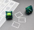 YIMAGUJRX RUNJRX Keyboard Switch Film Poron Switch Pad,Swich Film for Cherry Gateron Kailh Switches,Switch Pads for Hot Swap Keyboard 120 Pcs (Fil...