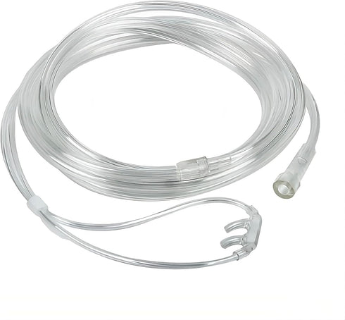 7 Foot Oxygen Nasal Cannula - 5 Pack Soft Fit Cannulas for Oxygen - Standard Kink Resistant Lightweight Oxygen Tubing Cannula...