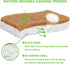 Natural Kitchen Sponges, 12 Pack Non-Scratch Scrubber, Biodegradable Compostable Sisal Cellulose Dish Scrub Sponges, Household Cleaning Sponges fo...