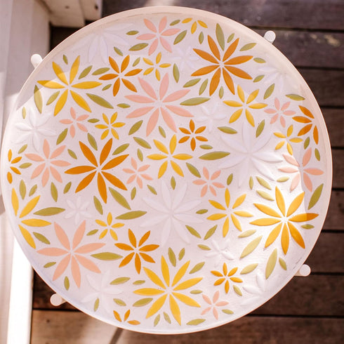Petal Mosaic Tiles for Crafts, 200g Flower Tiles Pieces for Mosaic Craft Supplies,DIY Mosaic Outdoor Decor(Sky Blue)...