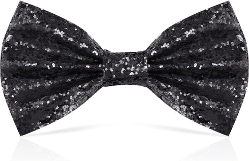 Men's Pre-Tied Bow Tie, Tux Bowtie Solid Color Neck Bow Ties Adjustable Length Formal Satin Bow Tie for Wedding Party...