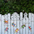 hogardeck Metal Gecko Outdoor Wall Decor, 6 Pack Lizard Wall Art Garden Sculptures & Statues with Free-adjustable Head Outdoor Spring Decor for Fr...