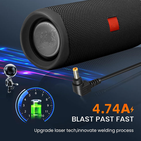 19V 90W Charger Fit for JBL-Boombox 1 2 Xtreme Xtreme 2 Boombox Boombox 2 Xtreme Plus y FUGOO XL Bluetooth Adapter Cord Speaker Power Supply...