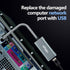 2.5G USB to Ethernet Adapter, USB 3.0 to RJ45 Ethernet Adapter, Gigabit LAN Adapter for Nintendo Switch, Xbox 360, Laptop, Computer, Mac, Chromebo...