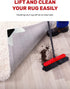 NeverCurl 8PK Rug Corner Grippers - Instantly Flattens Rug Corners Stop Rug Slipping, Stiff Layer Prevent Curling, Renewable Sticky Gel, Easy Lift...