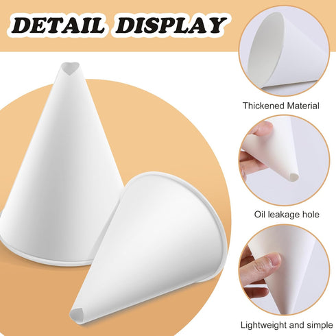 60 Pcs Disposable Engine Oil Funnels- Paper Funnels for Motor Oil- Automotive Car Fuel Funnels Dispenser for Water, Engine Oil, Gas, Coolant...
