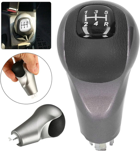 Gear Shifter Shift Lever, 5 Speed MT Gear Shift Knob Stick Fit for Honda Civic DX EX LX 2006?2011 OE:54102?SNA?A01(Black)...