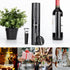 Hotder Electric Wine Opener,Battery Operated Wine Bottle Opener with Corkscrew,Foil Cutter,Wine Stopper,Ideal Gift for Wine Lovers,Home Party Wedd...
