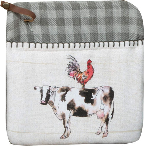 Kay Dee Designs Country Life Pocket MITT Pot Holder, 8 x 8, Various...
