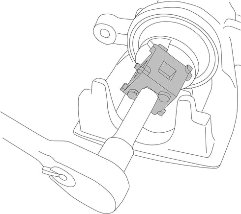 Lisle 28610 Disc Brake Piston Remover...