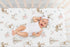 Sweet Jojo Designs Blush Pink, Mint Green and White Boho Baby or Toddler Fitted Crib Sheet for Woodland Deer Floral Collection...