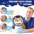 Cat Cone Collar Soft, Breathable Cat Cone Alternative After Surgery, Adjustable Cat Recovery Collar Water Resistant Cat Neck E Collar for Cats Kit...