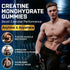 Creatine Monohydrate Gummies for Men & Women, Creatine Pre-Workout Gummies, Taurine&B6, Increase Strength, Energy & Endurance Chewable Creatine Gu...
