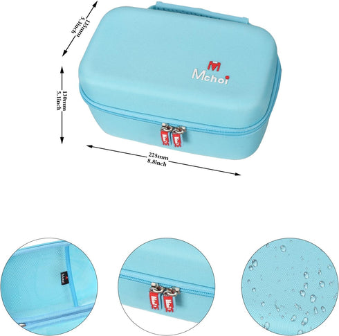 Mchoi Hard Case Suitable for Oliso M3Pro/ M2 Mini Project Steam Iron, Travel Irons Organizer Holders with Mesh Pocket Fits for Solemate, Sewing, Q...