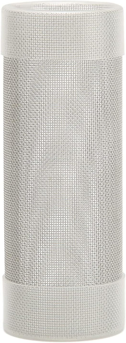 Tnfeeon Stainless Steel Mesh Inflow Aquarium Filter Guard Intake Cover for Shrimp and Fish Aquarium Intake Filter Mesh Cover Fish Mesh Net Straine...