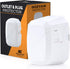 Outlet Cord Cover- Sliding Door Electrical Socket Protector- For Childproofing Safety & Prevents Unplugging- Deep Wall Receptacle Box by SimpleCor...