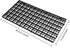 ALEGI Aquarium Fish Tank Divider Plastic Egg Crate Aquarium Filter Bottom Tray Plastic Grid (S 6pcs Black)...